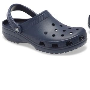 CROCS- brand new mens 8 navy